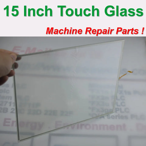 FANUC series 310is-MODEL A 15 inch Touch Screen Glass for operation Panel repair~do it yourself, Have in stock