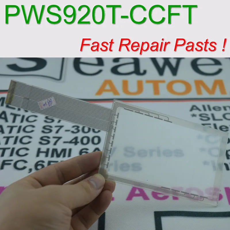 PWS920S-LED Touch Glass for Machine Operator's panel repair~do it yourself,Have in stock