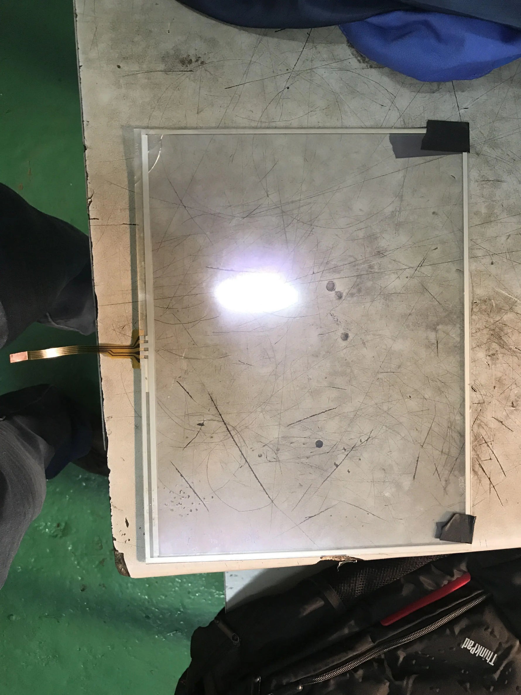 12.1 inch TOYO SI-100IV Touch Screen Glass for Operator's Panel repair~do it yourself, Have in stock