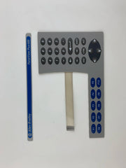 ALLEN BRADLEY PANELVIEW PLUS 600 2711P-K6 MEMBRANE COVER OVERLAY KEYPAD 2711P-K6C K6M, HAVE IN STOCK