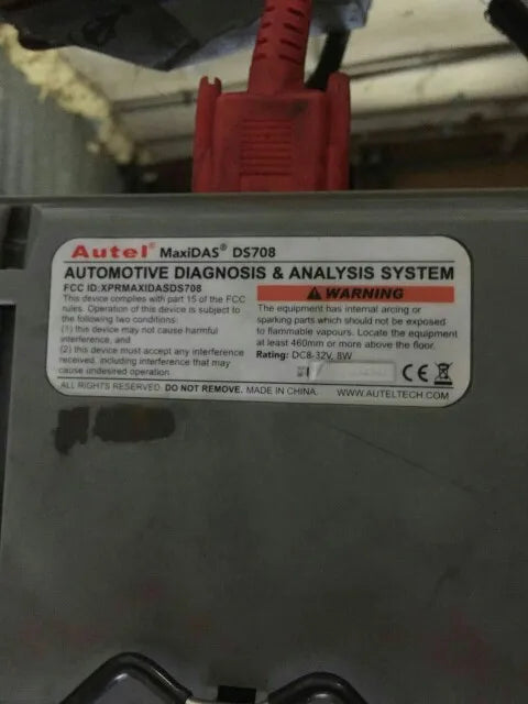DS708 Autel MaxiDAS DS708 Touch Screen Glass for Operator's Panel repair~do it yourself, Have in stock
