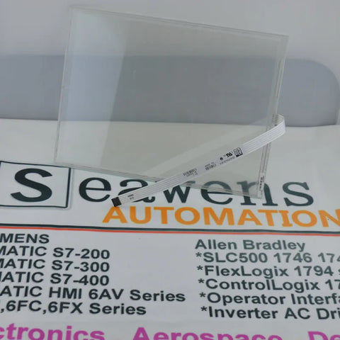 E529602 SCN-AT-FLT10.4-Z01-0H1-R SER:G60L80589 Touch Glass for Machine Operator Panel repair~do it yourself, Have in stock