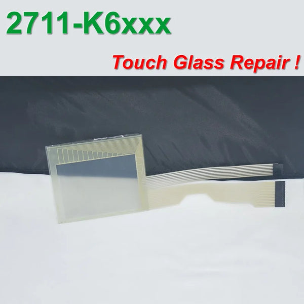 ALLEN BRADLEY 2711-K6A PANELVIEW 600 TOUCH PANEL REPLACEMENT 2711-K6A1 OVERLAY, HAVE IN STOCK