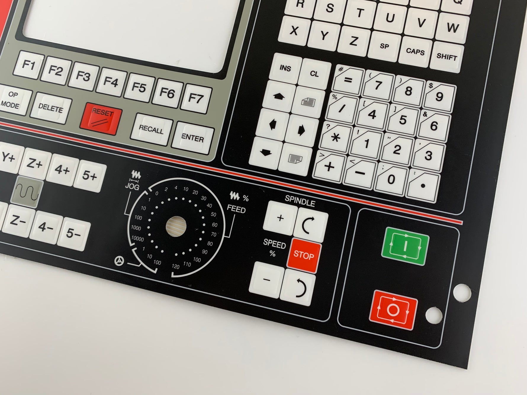 New Replacement Compatible Touch Membrane Keypad For FAGOR 8025T 8025GP CNC 8025 GP-I