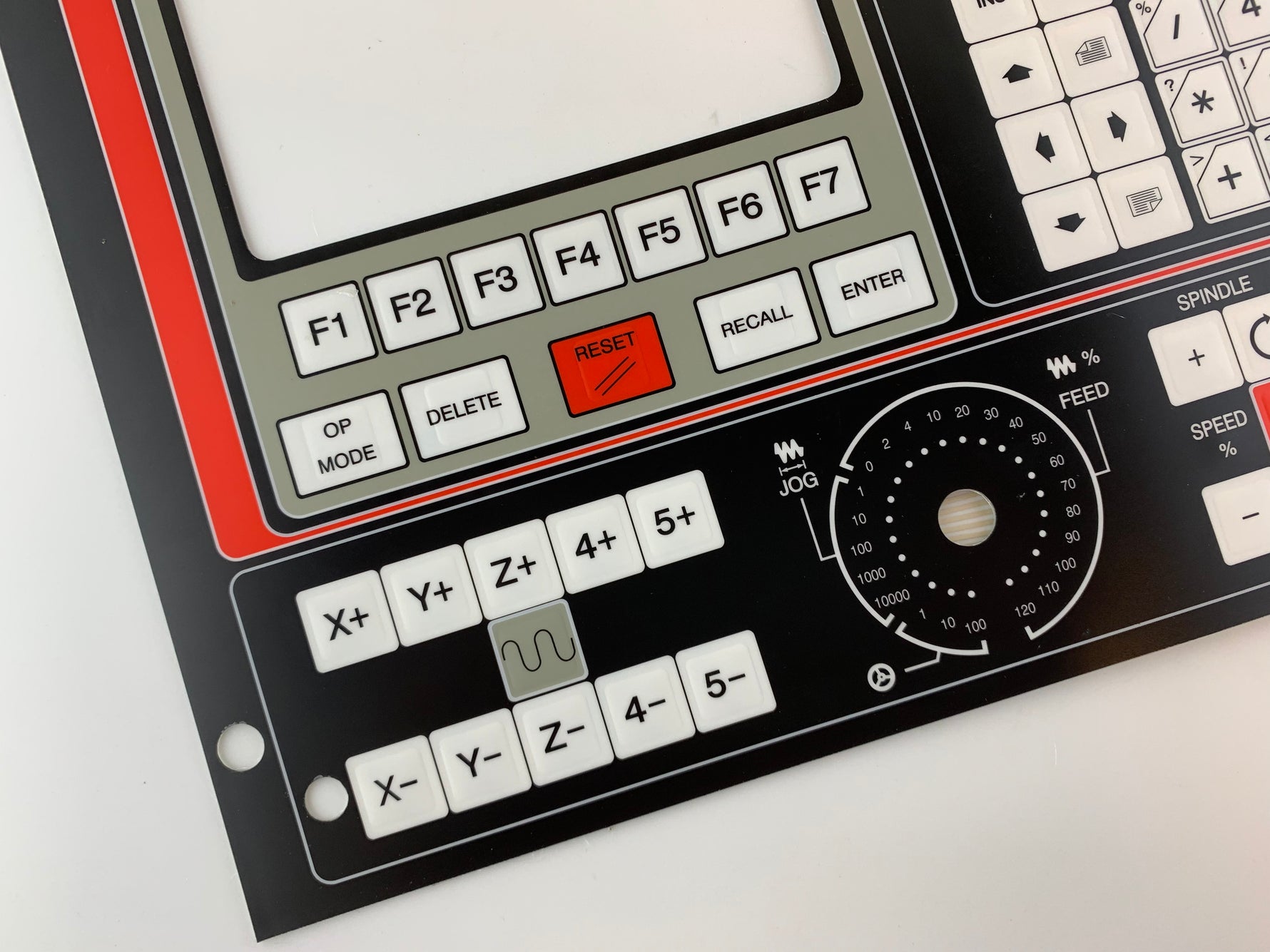 New Replacement Compatible Touch Membrane Keypad For FAGOR 8025T 8025GP CNC 8025 GP-I