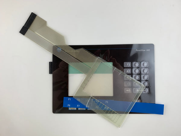 2711-B6C10 touch panel for Allen Bradley 2711-B6 repair,Replacement PanelView Standard 600 touch screen,Fast Shipping