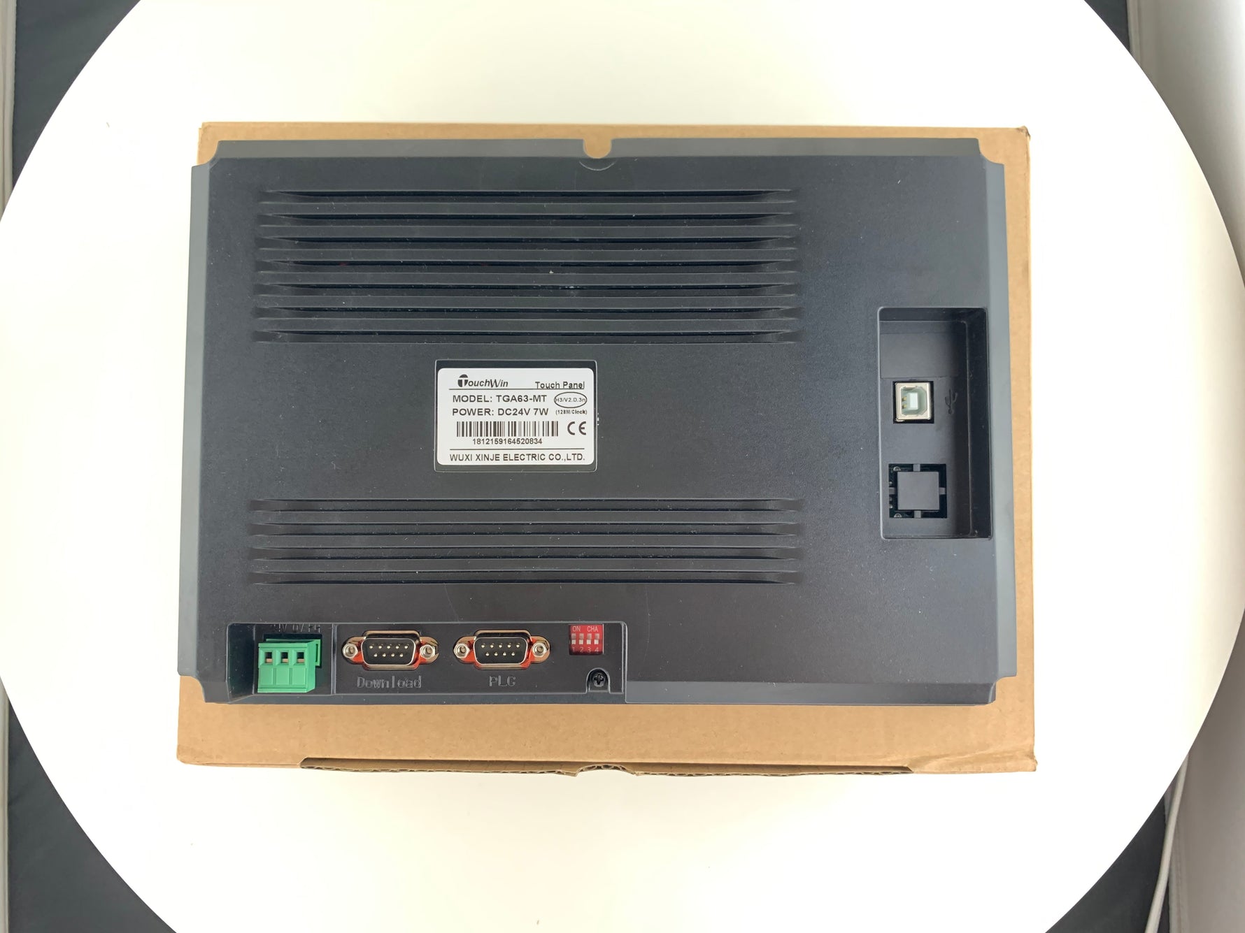 TH765-N:7 Inch Touch Screen HMI TH765-N with free USB program download Cable, Fast shipping