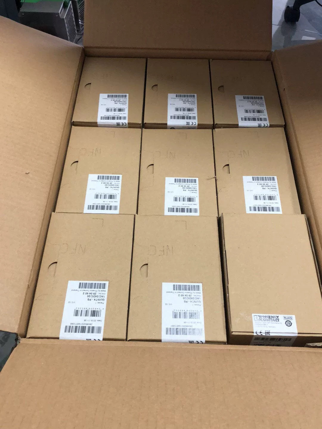Genuine Phoenix Contact QUINT‑PS/1AC/24DC/5/10/20 2866750 2866763 2866776 Industrial DIN Rail Power Supply, 24V DC, 5A/10A/20A, SFB Technology, In Stock