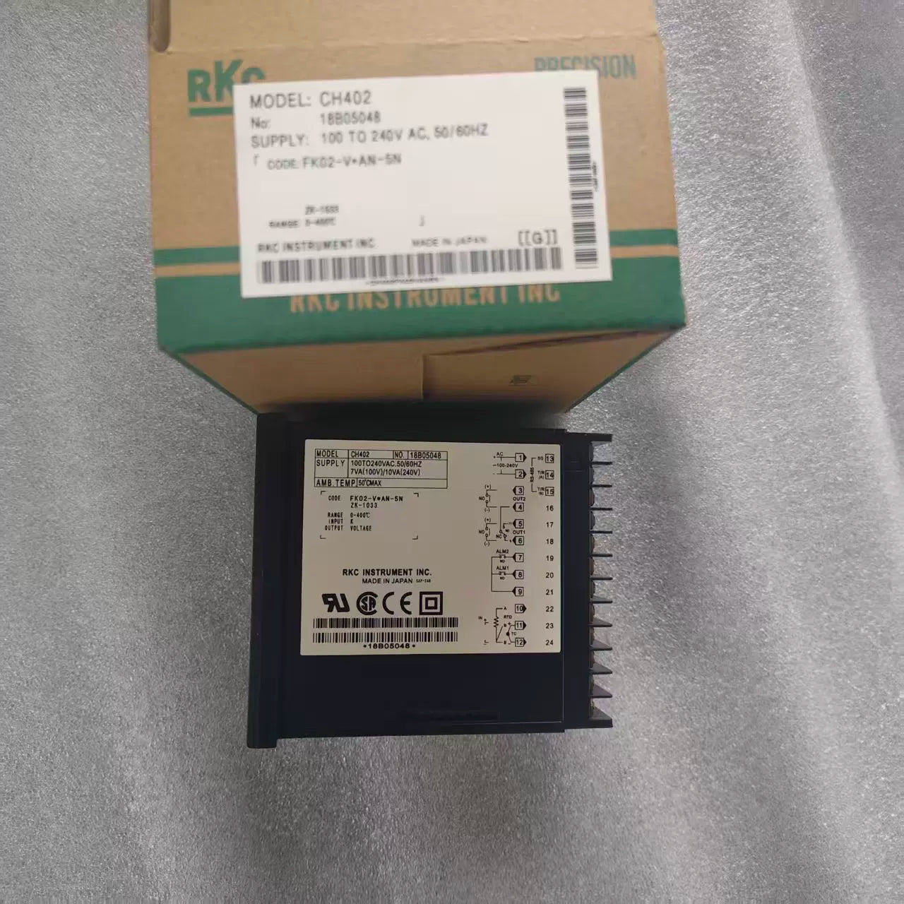 RKC Thermostat Thermostat CH402FK02-V * AN-5N/FK02-MM * NN-5N GP