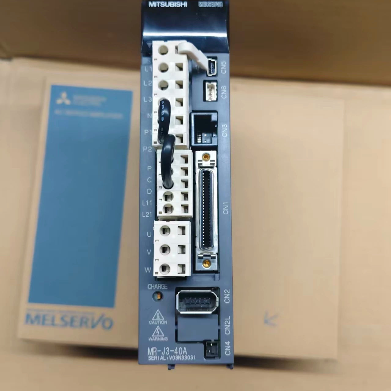 Genuine Mitsubishi MR-J3 Series Servo Drive (MR-J3-10A/20A/40A/60A/70A/100A/200A/350A/B), 0.1–3.5kW, Pulse/SSCNET III, 200VAC, In Stock