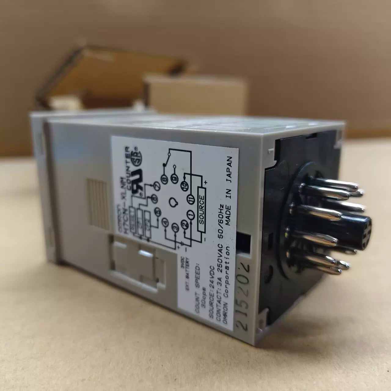 Genuine Omron H7CN‑XLN / XHN / XHNS / YLN / ALN / YLNM / XLNM Counter/Timer, 48×48mm, Preset, In Stock