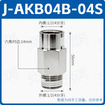 SMC Style AKH08A‑02S / AKH08‑00 Straight Push‑In Pneumatic Check Valve, One‑Touch Non‑Return Valve