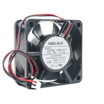 Original Schneider VFD Cooling Fan NMB 2410ML-05W-B70 24V 0.25A 60x60x25mm DC Axial Fan for Variable Frequency Drive Inverter Replacement