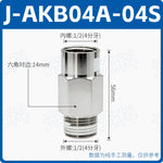 SMC Style AKH08A‑02S / AKH08‑00 Straight Push‑In Pneumatic Check Valve, One‑Touch Non‑Return Valve
