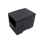 PLC Industrial Control Box, Plastic Expansion Module Junction Box Controller Module Guide Rail Plastic Housing