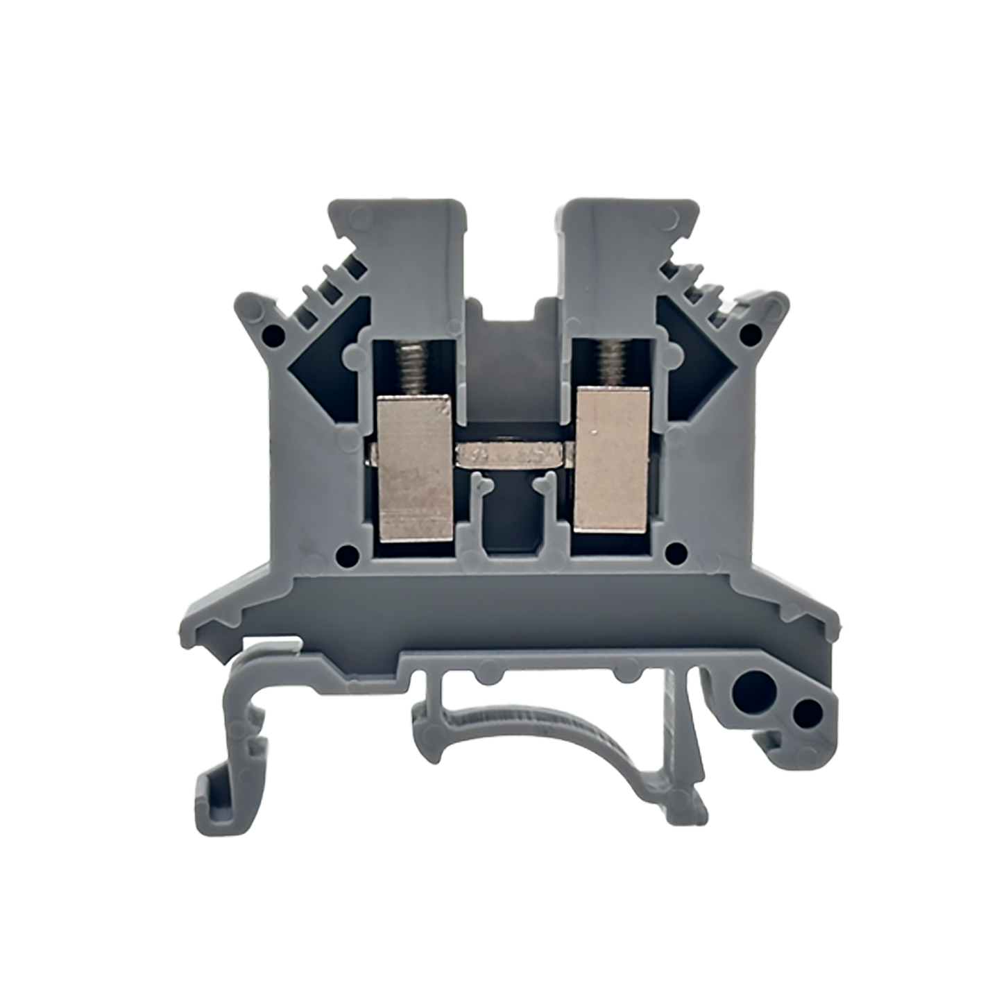 UK2.5B DIN Rail Screw Terminal Block, Modular Feed‑Through Terminal for Distribution Box & High‑Voltage Cabinet Secondary Wiring