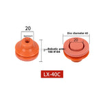 SQZ bottle cap hole sealing suction cup, imported silicone high-temperature resistant with perforated workpieces, dedicated vacuum nozzle robotic arm accessories