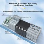 Terminal Holder Set | E/UK, EW35, C45, TBR‑F | DIN Rail Fixing Accessories