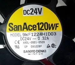 Sanyo A90L-0001-0509 A 9WF1224H1D03 9WF1224H1D01 9WF1224H1D05 9WF1224H1D04 24V Cooling Fan for FANUC