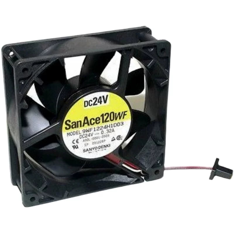 Sanyo A90L-0001-0509 A 9WF1224H1D03 9WF1224H1D01 9WF1224H1D05 9WF1224H1D04 24V Cooling Fan for FANUC