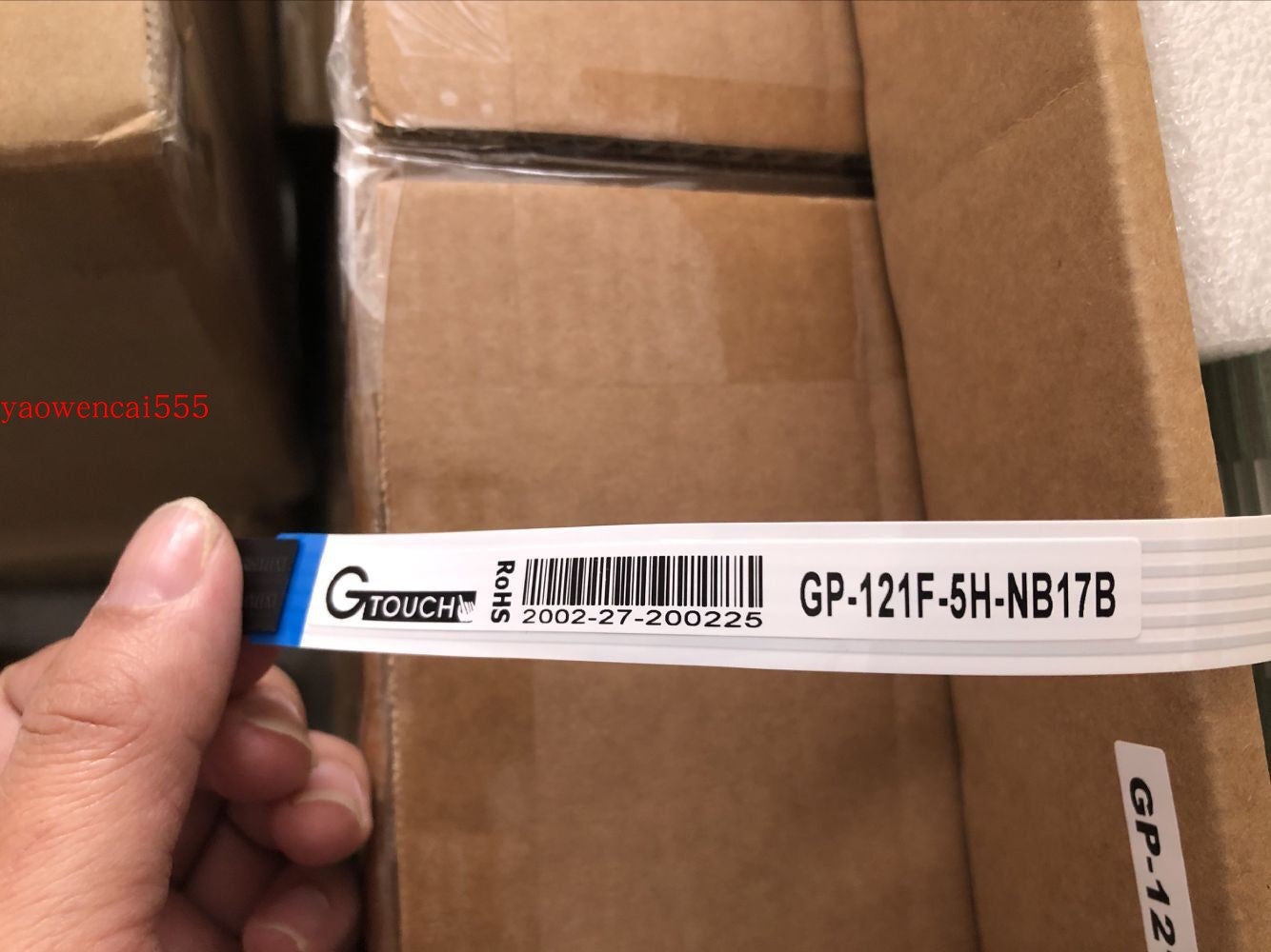 New original GP-121F-5H-NB17B touch screen, external screen