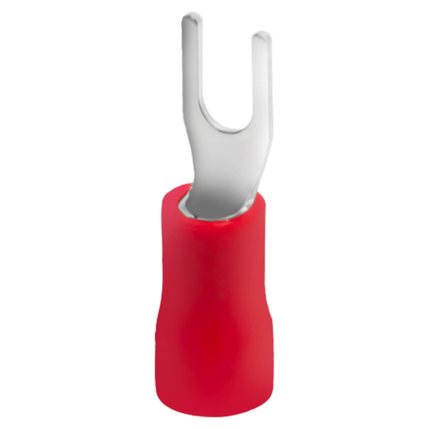 SV Y U V Fork Type Insulated Wire Terminal, Brass Open Barrel Cold Crimp Wire Lug 0.75-2mm²