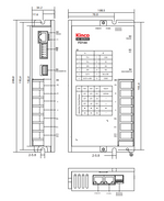FD144S-CB-000 1.5KW low voltage servo AGV trolley RS232 + CAN + direct drive brake