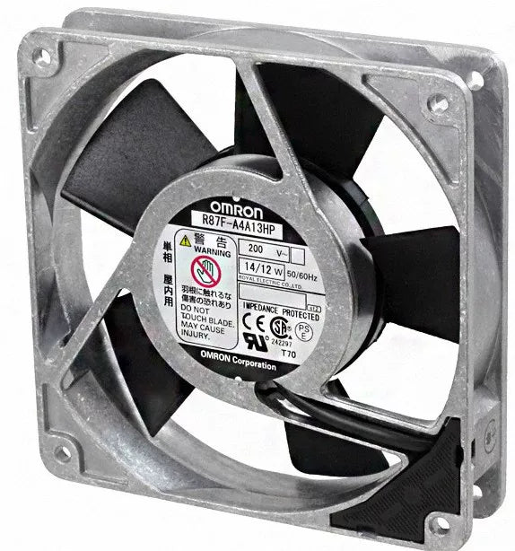 Original OMRON R87F Series Fan R87F-A1 A3 A4 A6 A93HP A13HP A15HP A85HP LPMP AC Cooling Fan for Industrial Control Panel