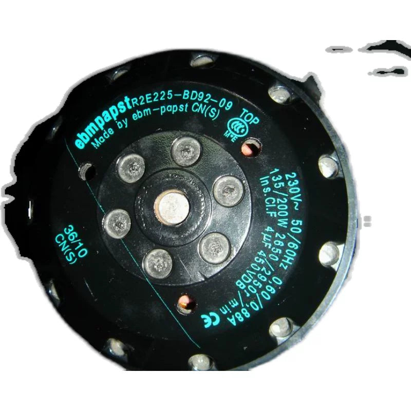 New Original Germany R2E225-BD92-09 230V M2E068-DF Centrifugal Purification Fan Turbo Exhaust Fan Replacement