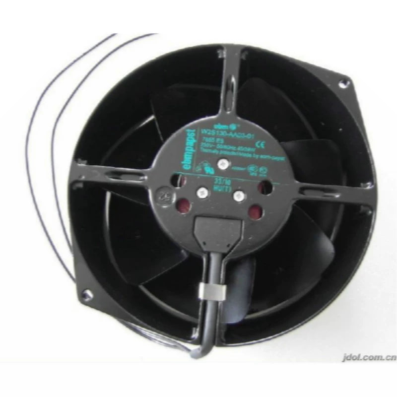 New Original ebm‑papst W2S130‑AA03‑10‑01‑21‑44‑64‑69‑71‑77‑95‑34‑24‑20 W2S130‑AB03‑10‑01‑21‑44‑64‑69‑71‑77‑95‑34‑24‑20 172x150x55mm AC230V Axial Cooling Fan for VFD Inverter Industrial Cabinet