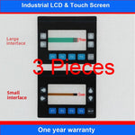 3 Pieces Panelview 300 Micro 2711-M3A18L1A 2711-M3A19L1A  -- Membrane switches Keyboards Keypads
