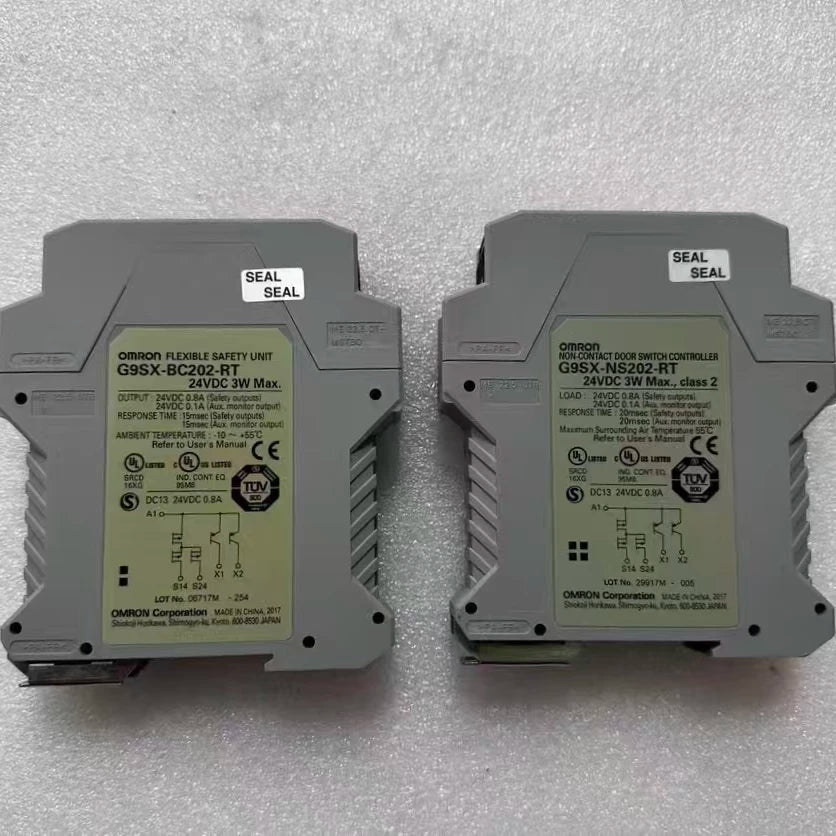 Genuine Omron G9SX-NS202-RT/RC, G9SX-BC202-RC, G9SX-NSA222-T03, G9SB-200-B, G9SB-2002-C-A Safety Relay, DC24V, PLe/Cat.4, DIN Rail, In Stock