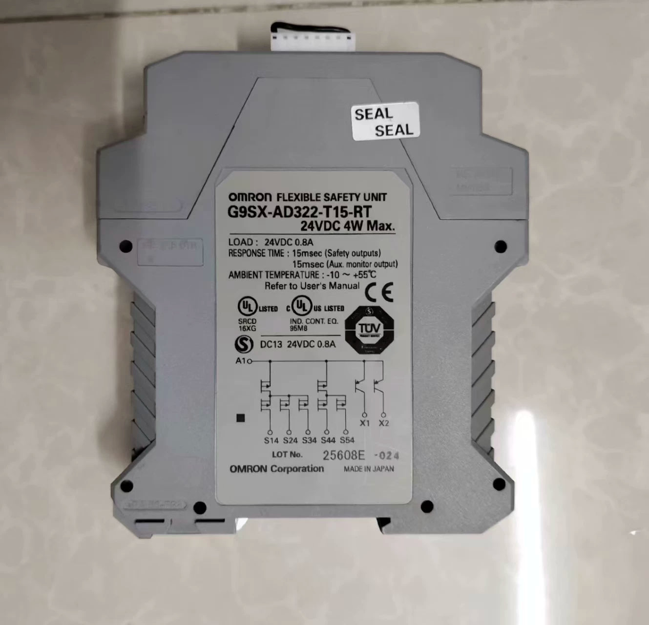 Genuine Omron G9SX Safety Relay (NSA222-T03-RT/RC, AD322-T15-RT/RC, GS226-T15-RT/RC), DC24V, Safety Outputs, PLe/Cat.4, DIN Rail, In Stock