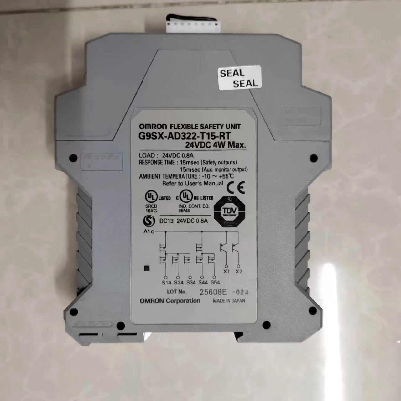 Genuine Omron G9SX Safety Relay (NSA222-T03-RT/RC, AD322-T15-RT/RC, GS226-T15-RT/RC), DC24V, Safety Outputs, PLe/Cat.4, DIN Rail, In Stock