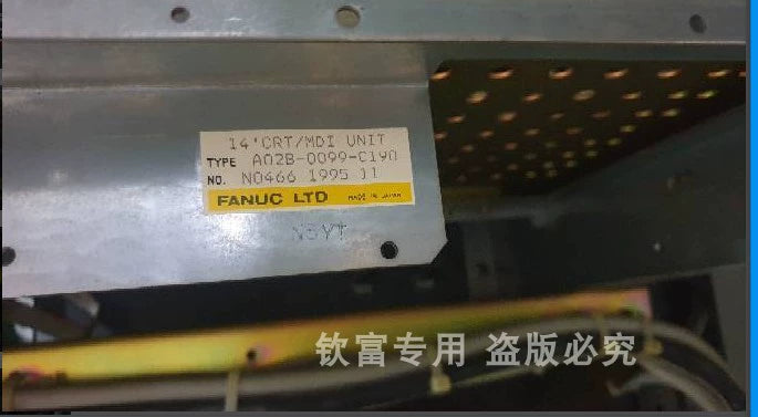 Replace A02B-0099-C190 14-inch CRT with 12.1-inch industrial LCD repair plan
