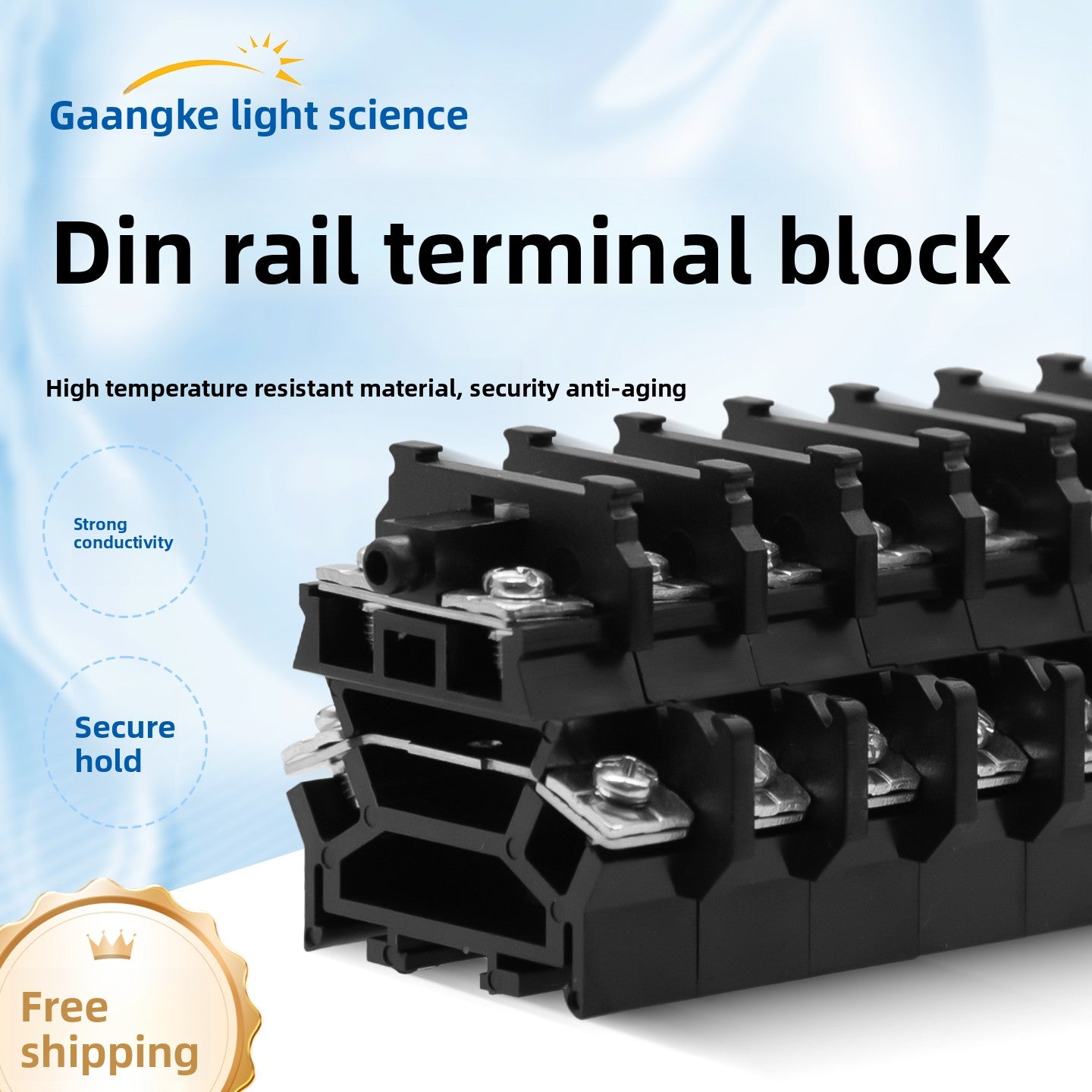 Double‑Layer TBD Terminal Blocks | TBD‑10/20/30 | DIN Rail Dual‑Level Wiring