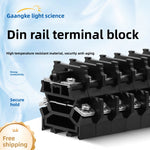 Double‑Layer TBD Terminal Blocks | TBD‑10/20/30 | DIN Rail Dual‑Level Wiring