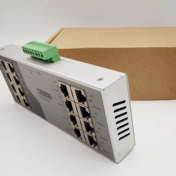 Genuine Phoenix Contact FL SWITCH SF 16TX 2832849 Industrial Unmanaged Ethernet Switch, 16-Port RJ45, 10/100Mbps, DIN Rail