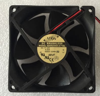 ADDA AD0924XB AD0924UB AD0924HB A71 A72 A70GL 24V 9025 Cooling Fan for Inverter VFD 0.26A 0.15A Axial Fan