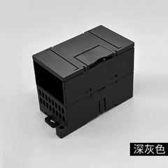 EM227 Ximen module industrial control box plc shell, guide rail electrical box standard installation shell 80 * 72 * 63MM