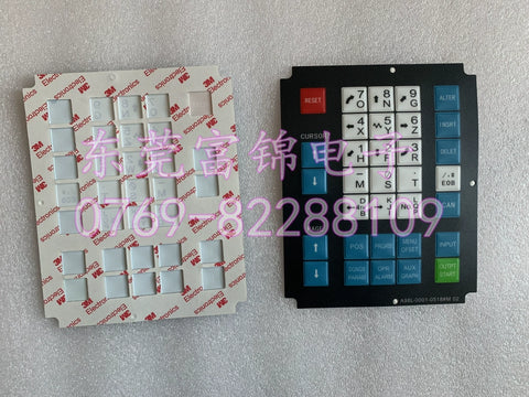 Numerical control machine button film A98L-0001-0518 #T A98L-0001-0518 #M02 button film OK