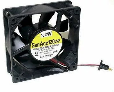 Sanyo A90L-0001-0509 A 9WF1224H1D03 9WF1224H1D01 9WF1224H1D05 9WF1224H1D04 24V Cooling Fan for FANUC