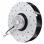 Original Genuine German Imported R2D225-AT26-15 AC400V 415V High Voltage Centrifugal Cooling Fan Industrial Replacement
