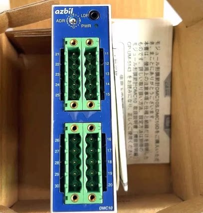 Genuine Azbil (YAMATAKE) DMC10 Series Multi-Channel Temperature Control Module (DMC10S4TV0000/10D4TR0000/10S2TV0100/300/400), 2/4-Channel, PID Control, SSR/Relay Output, RS485, DIN Rail, In Stock