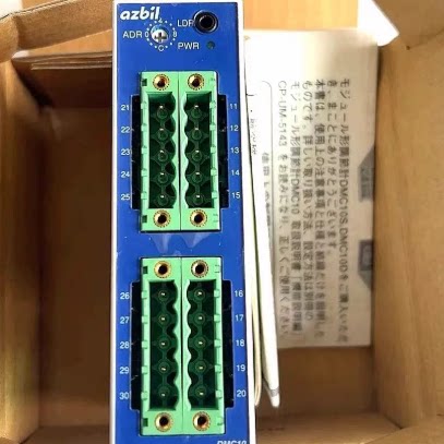 Genuine Azbil (YAMATAKE) DMC10 Series Multi-Channel Temperature Control Module (DMC10S4TV0000/10D4TR0000/10S2TV0100/300/400), 2/4-Channel, PID Control, SSR/Relay Output, RS485, DIN Rail, In Stock