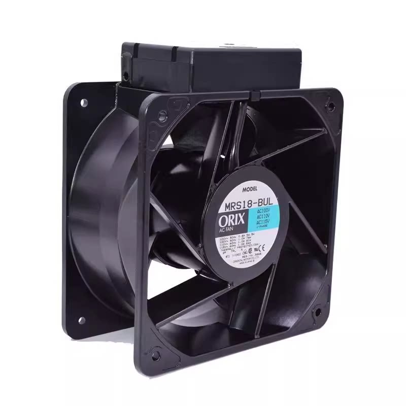 ORIX Original MRS18-DUL MRS18-BUL Industrial VFD Inverter Cooling Fan 180x180x90mm