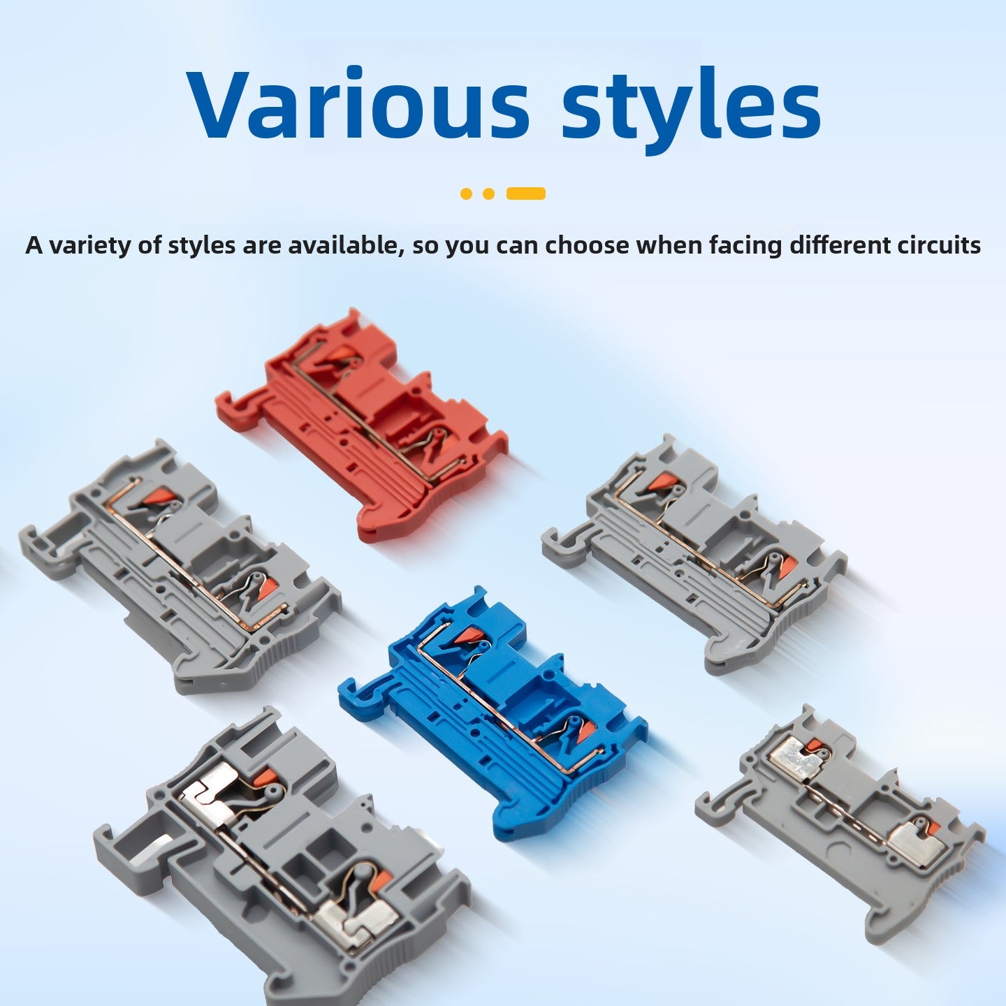 PT terminal wire-free bayonet combination terminal PT1.5 terminal PT4 PT6 PT2.5 spring terminal