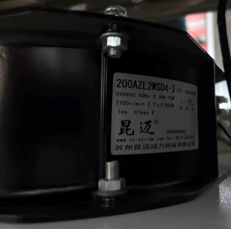 200AZL2WSD4-2 Black Axial Fan 200FZY6-S 200mm Cooling Fan with Filter for Electrical Cabinet