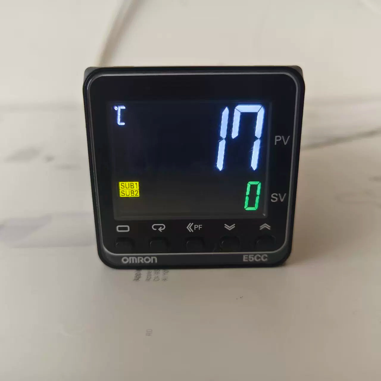 100% Original Omron E5CC Temperature Controller (QX2ASM / RX2ASM), 48×48mm, 2-PID Auto-Tuning, SSR/Relay Output, AC100–240V, Fast Shipping