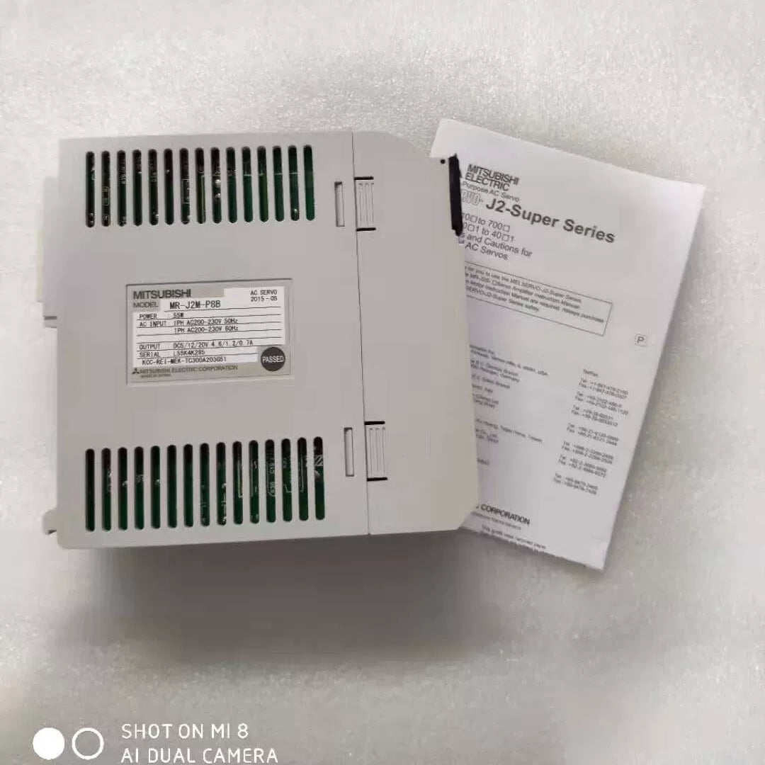 Genuine Mitsubishi MR-J2M-10DU/20DU/40DU/70DU MR-J2M-BU8/P8B/BU4 Servo Drive, SSCNET, Multi-Axis, In Stock